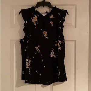 Lauren Conrad sleeveless dress shirt size XL